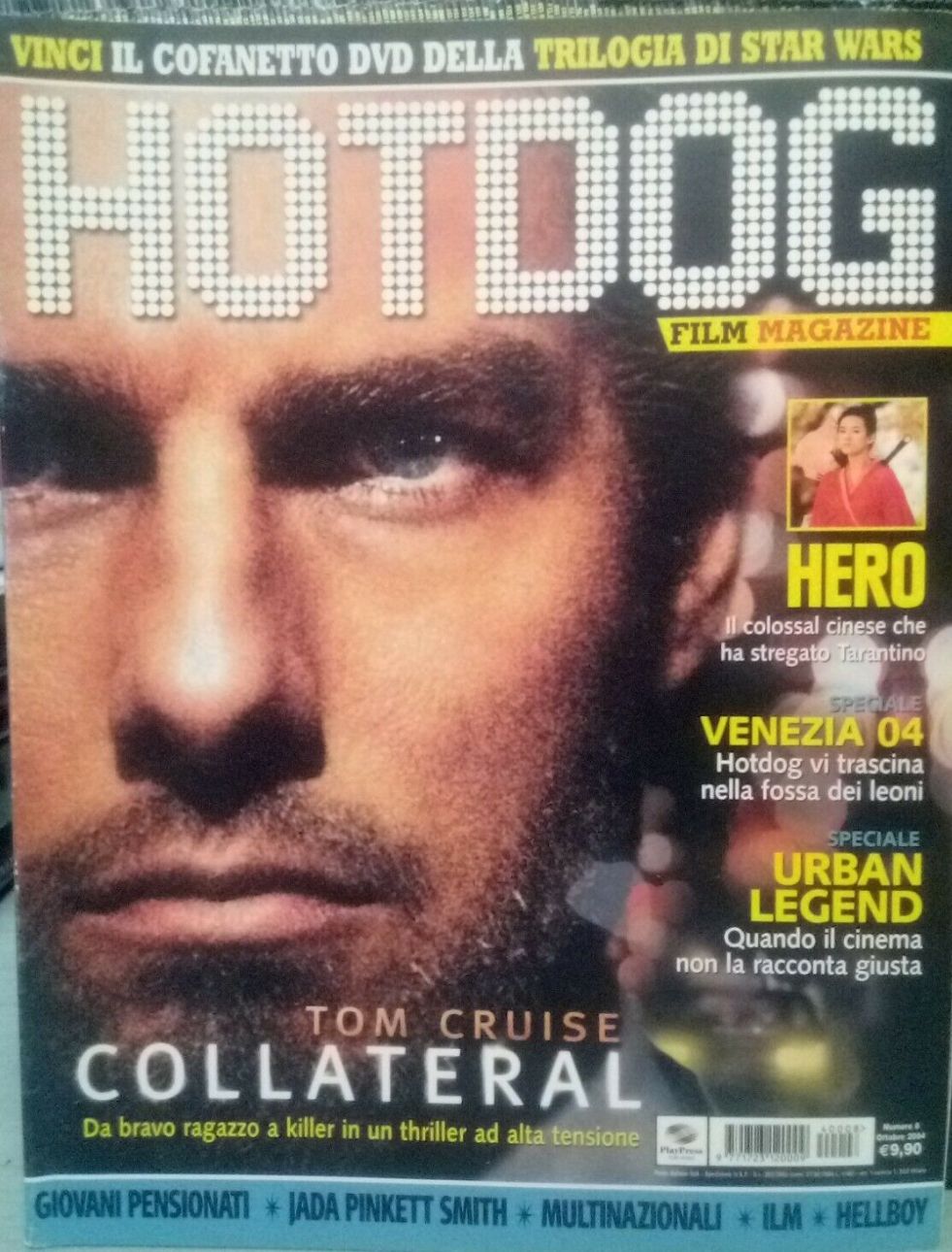 HOTDOG (It) magazine side cover Issue 8   October 2004
